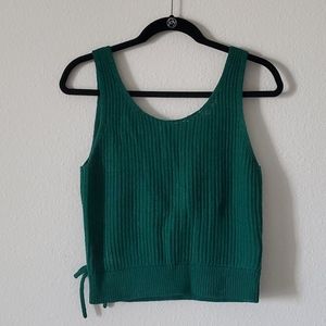 Vince Knitted green top